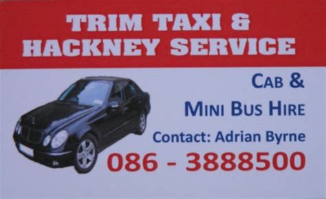 adrian byrne taxi trim|Trim Taxis & Private Hire 